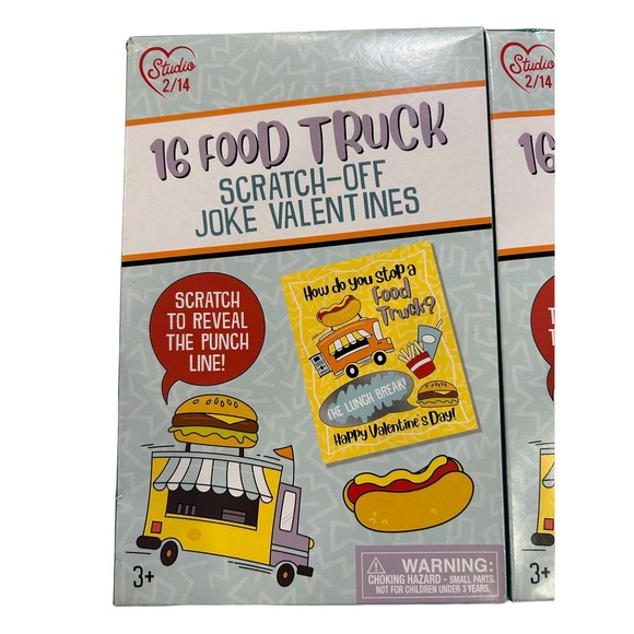 Studio 2/14 Valentines Cards Kids 2 pack 16 each New - Picture 3 of 5